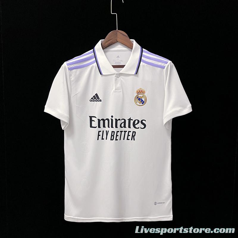 22/23 Real Madrid Home  Soccer Jersey