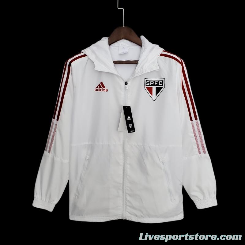 2022 Sao Paulo Windbreaker White 