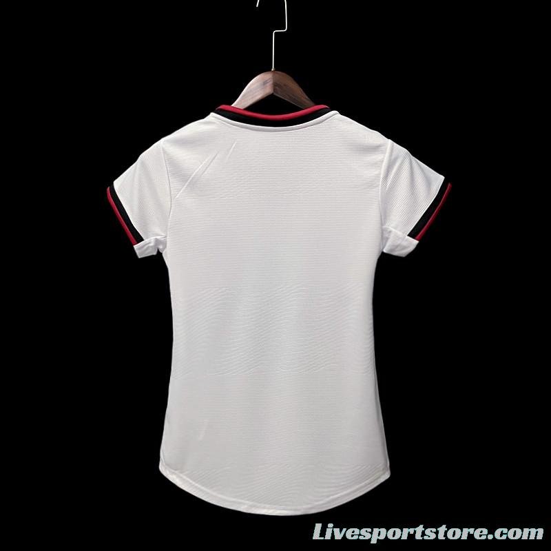 22/23 Flamengo Away Woman  Soccer Jersey