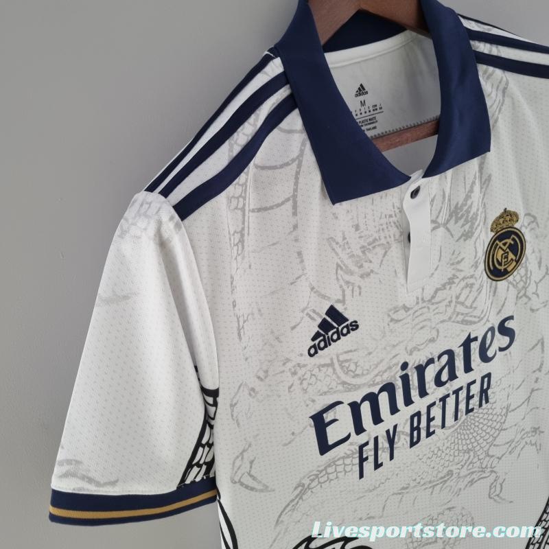 22/23 Real Madrid Chinese Dragon White