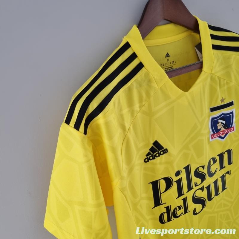 22/23 Colo Colo Goalkeeper Yellow