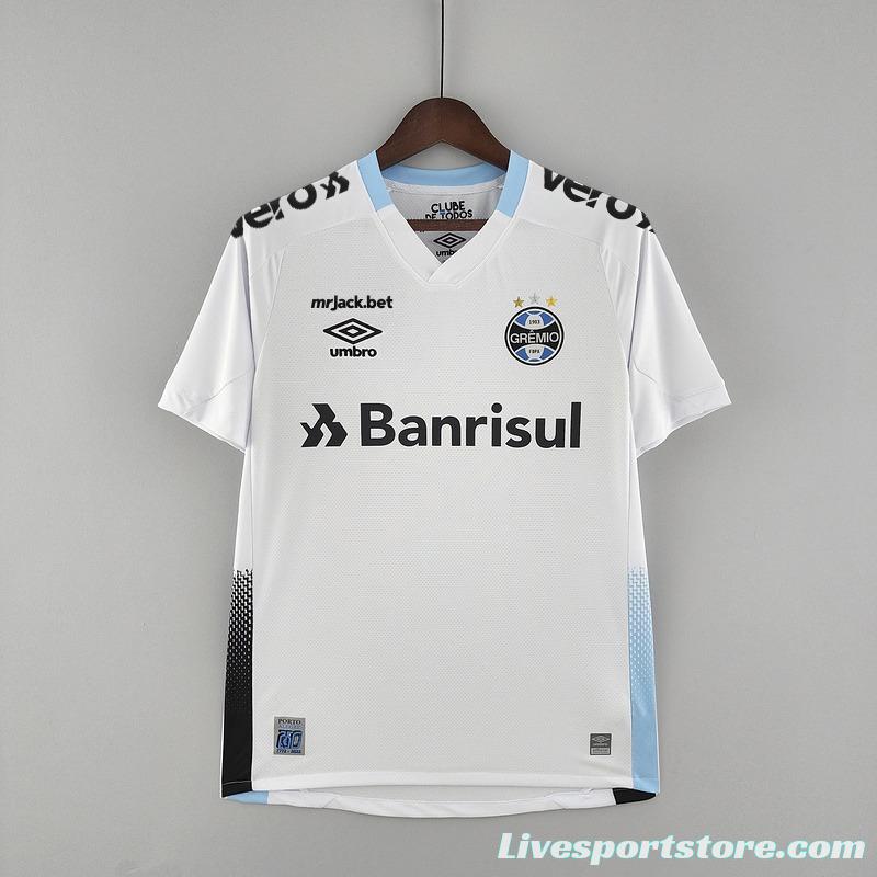 22/23 All Sponsors Gremio Away  Soccer Jersey