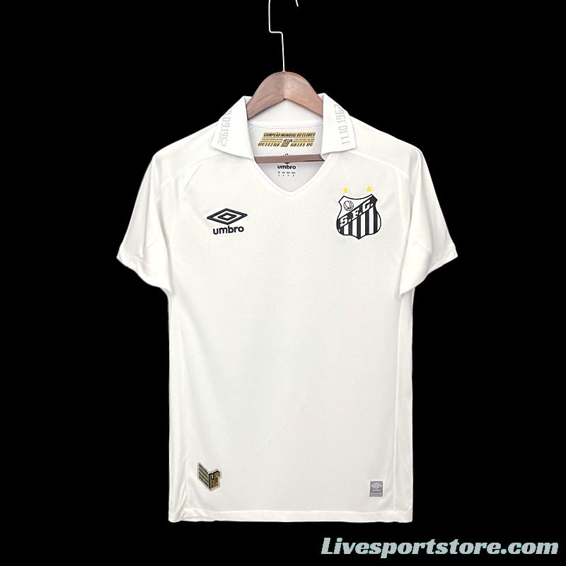 22/23 Santos Home  Soccer Jersey