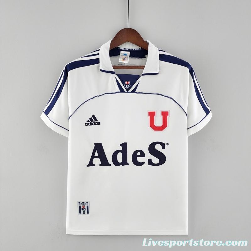 Retro Universidad De Chile 00/01 Away  Soccer Jersey