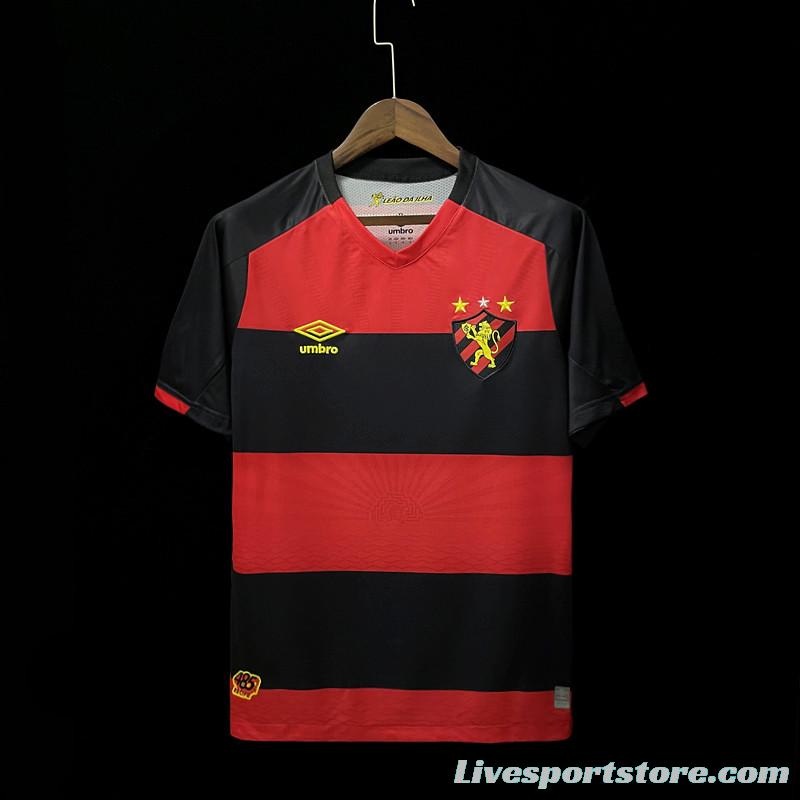 22/23 Sport Recife Home Soccer Jersey