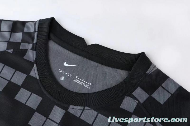 22/23 PSG Pre-match Training Jersey Black Vest