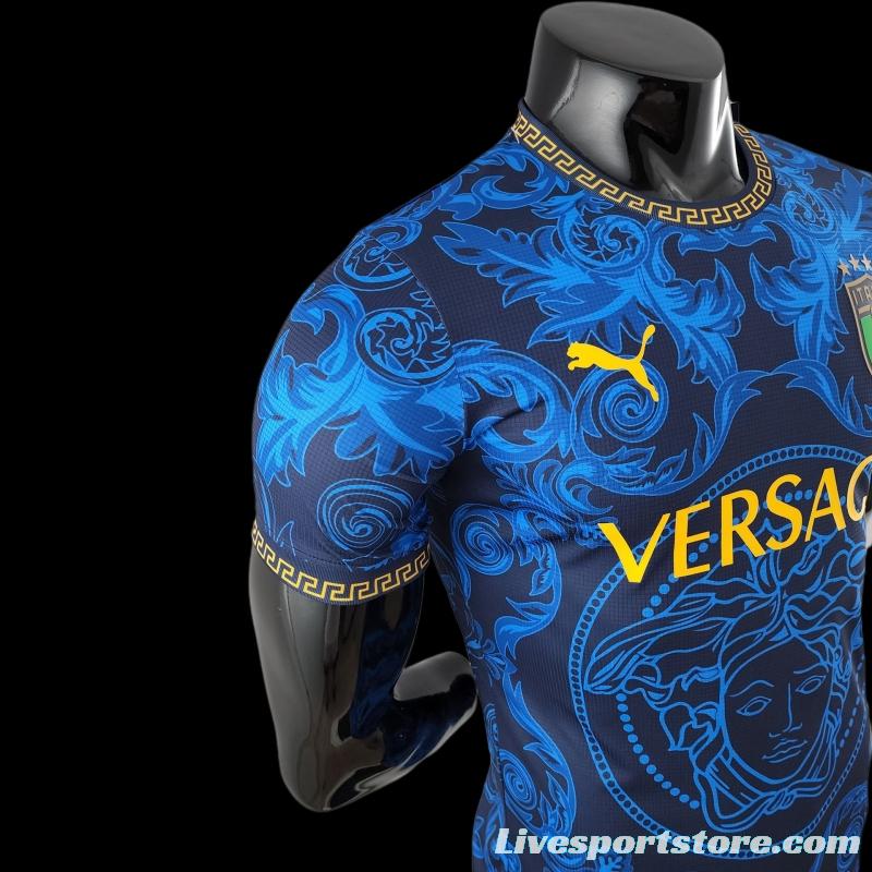 Player Version 2022 Italy X Versace Blue