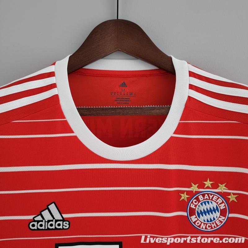 22/23 Bayern Munich Home Soccer Jersey