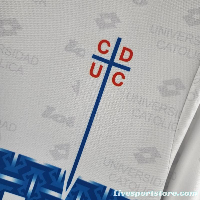 Retro 1996 Long Sleeve Deportivo Universidad Católica Third Away Soccer Jersey