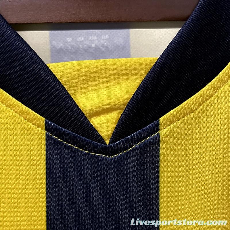 22/23 Rosario Central Home Soccer Jersey