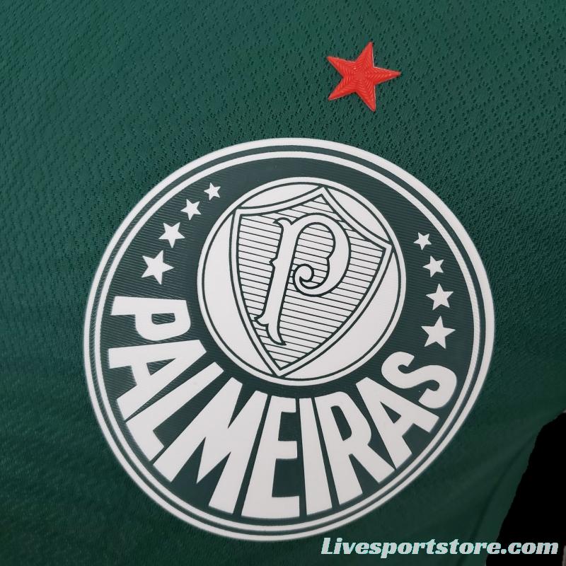 Player Version 22/23 Palmeiras Home Soccer Jersey