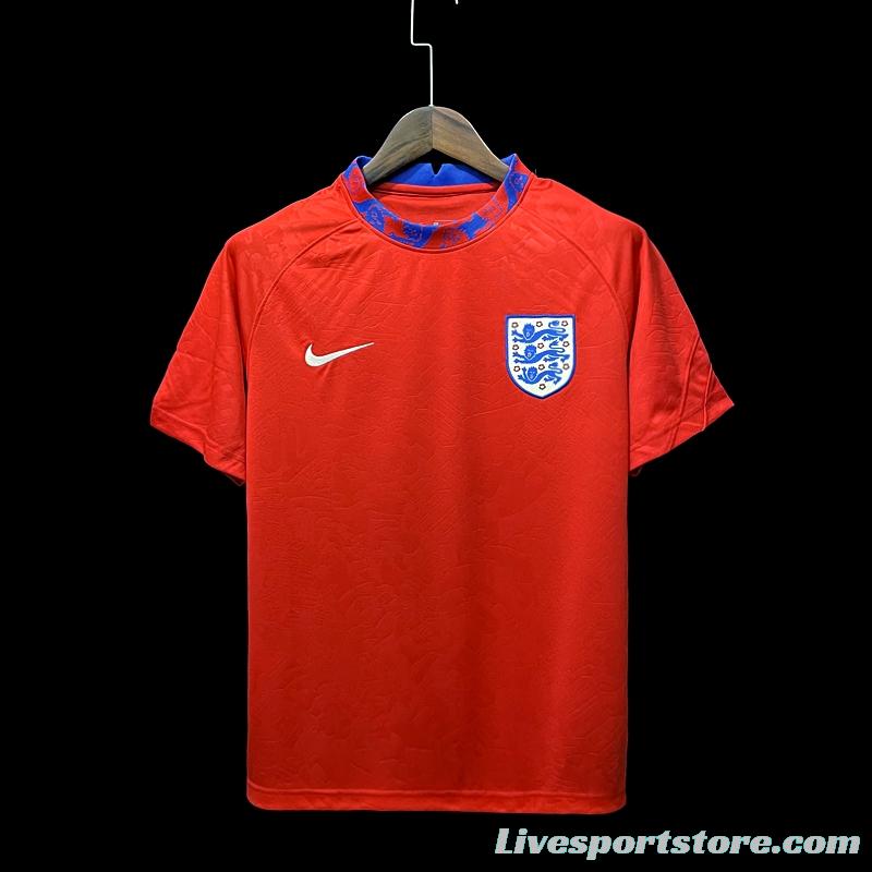 20/21 England Red Pre-match Training Jersey