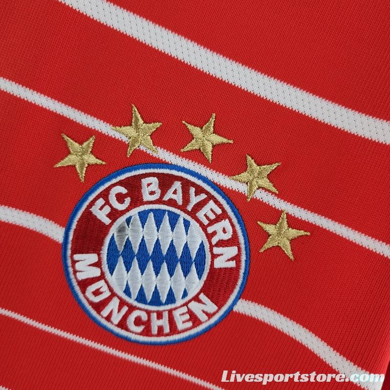 22/23 Bayern Munich Home Soccer Jersey