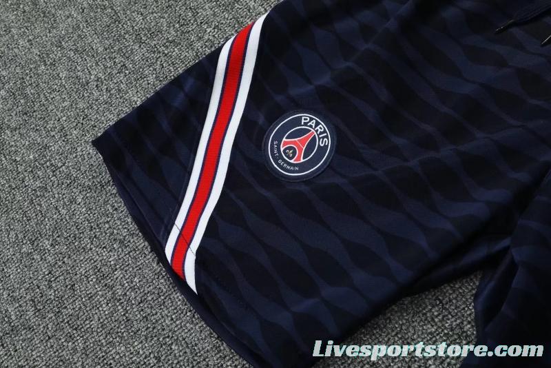 22/23 PSG Pre-Game Training Jersey White Spotted Vest