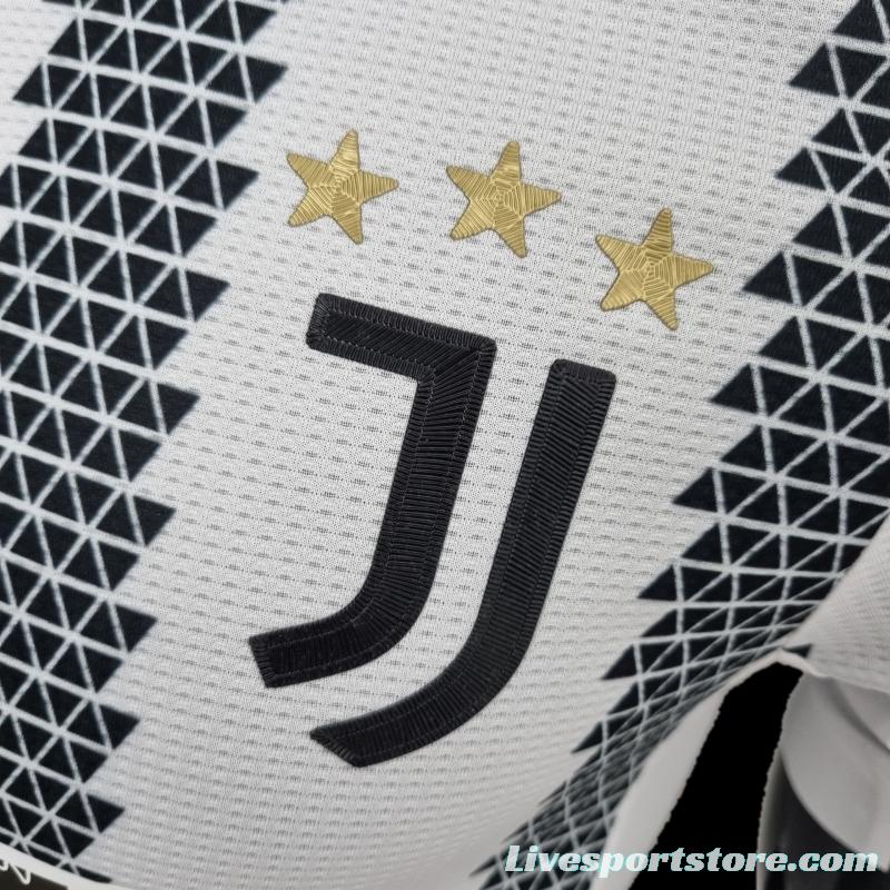 Player Version 22/23 Juventus Home Soccer Jersey