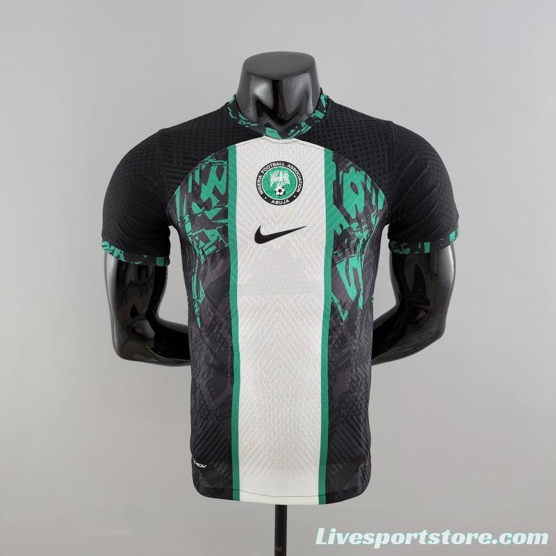 Player Version 2022 Nigeria Home Soccer Jersey