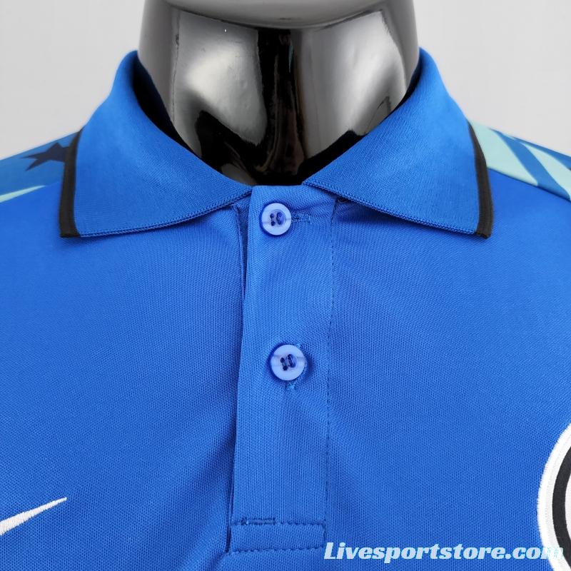 22/23 POLO Inter Milan Blue Jersey