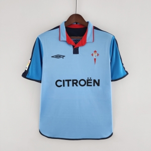 Retro 02/04 Celta Home Soccer Jersey