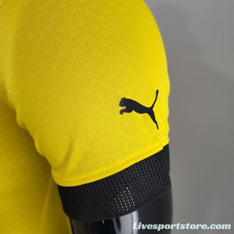 Player Version 22/23 Dortmund Home Soccer Jersey