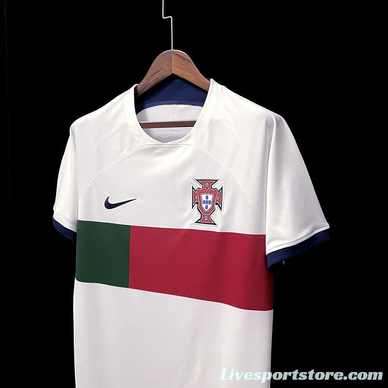 2022 Portugal Away Soccer Jersey