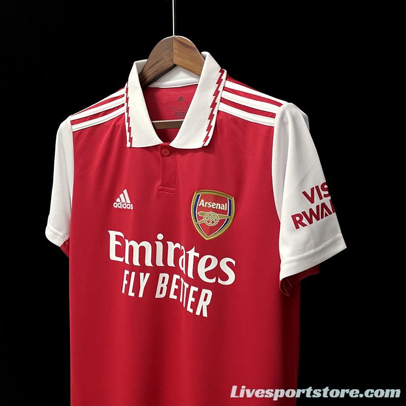 22/23 Arsenal Home Soccer Jersey