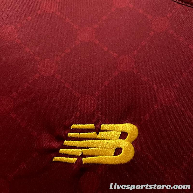 22/23 Roma Home Soccer Jersey