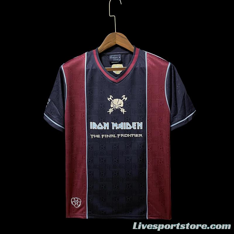 Retro 2011 West Ham Iron Maiden Home Soccer Jersey