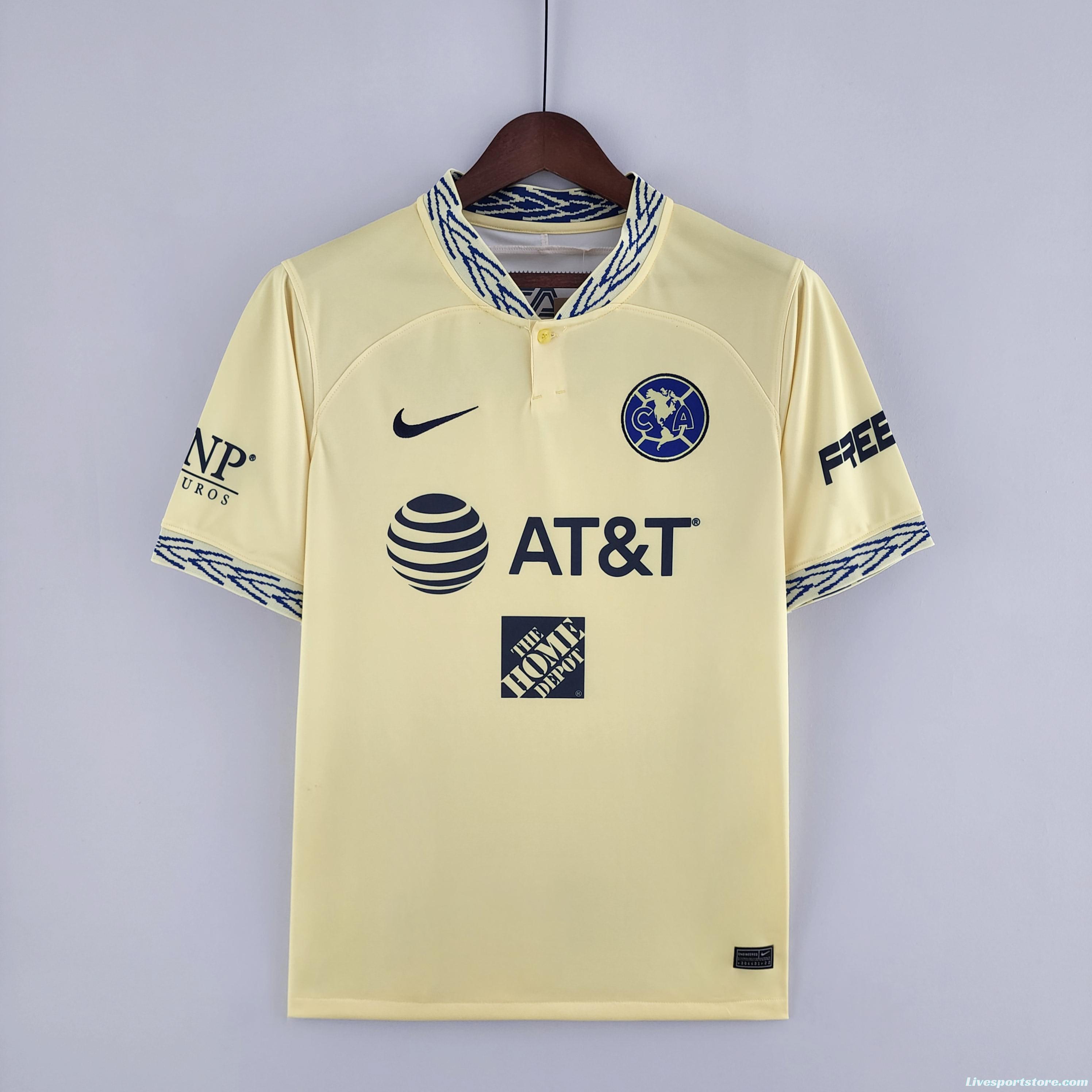 22/23 Club America Home Soccer Jersey