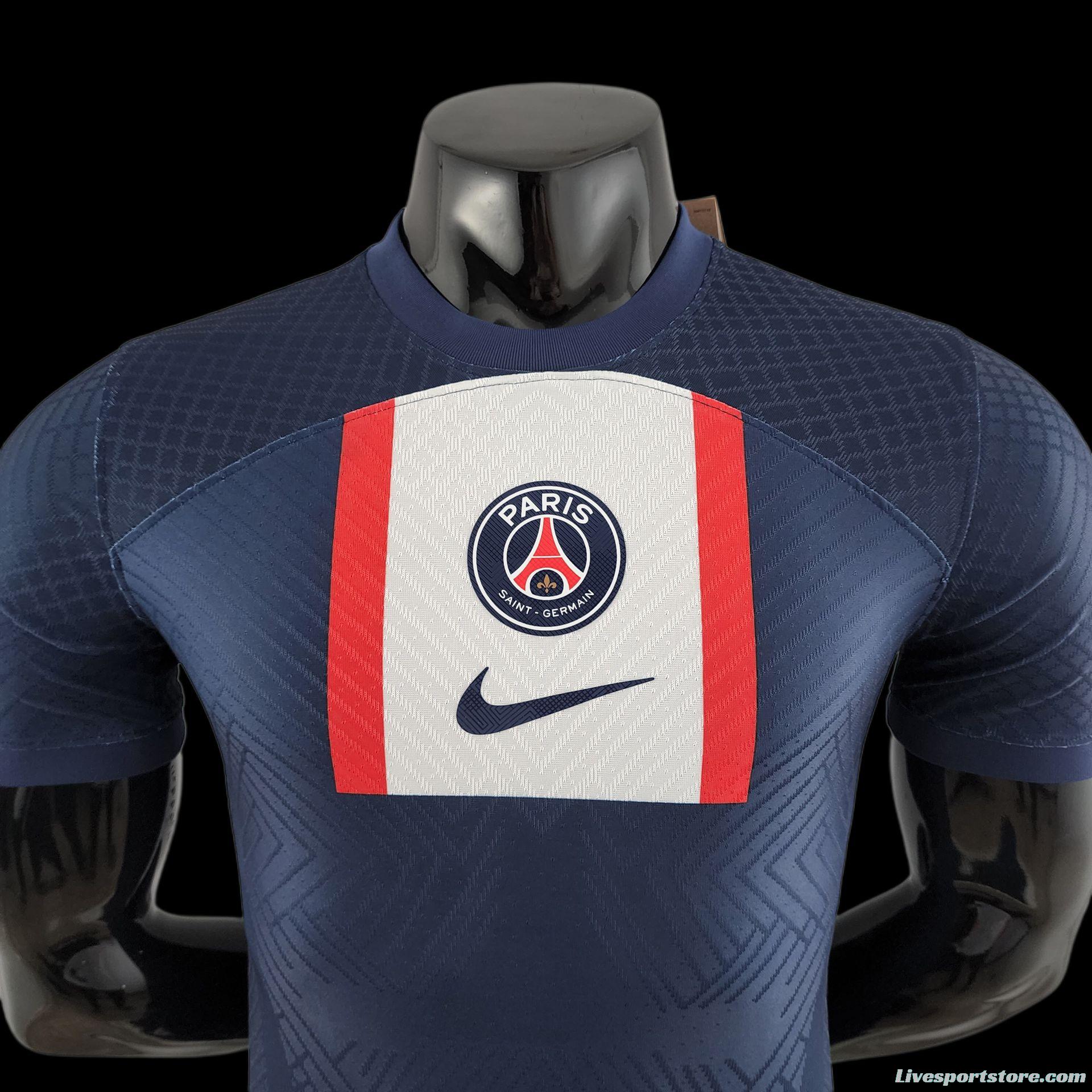 Player Version 22/23 PSG Home Soccer Jersey