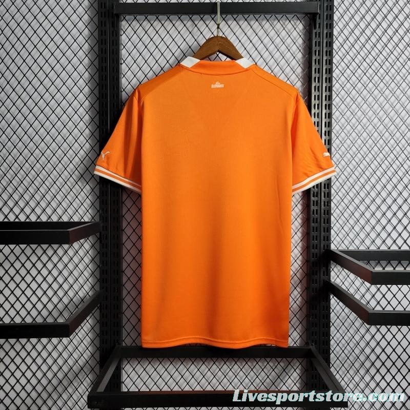 22/23 Ivory Coast Home Soccer Jersey