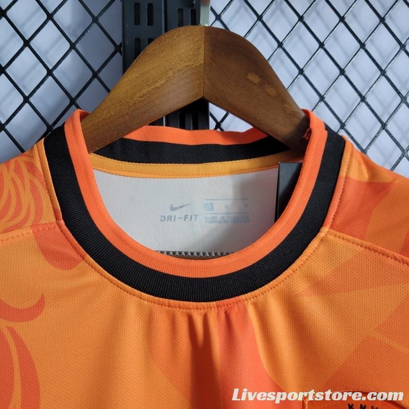 2022 Netherlands Training Orange Jersey