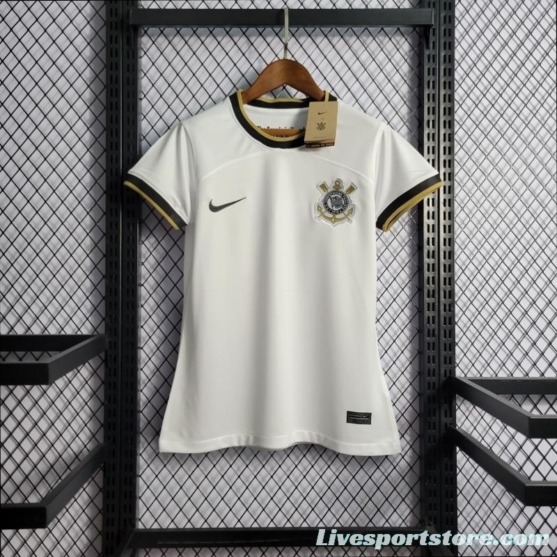 22/23 Women's Corinthians Home Soccer Jersey