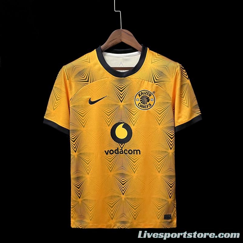 22/23 Kaizer Chiefs Home Soccer Jersey