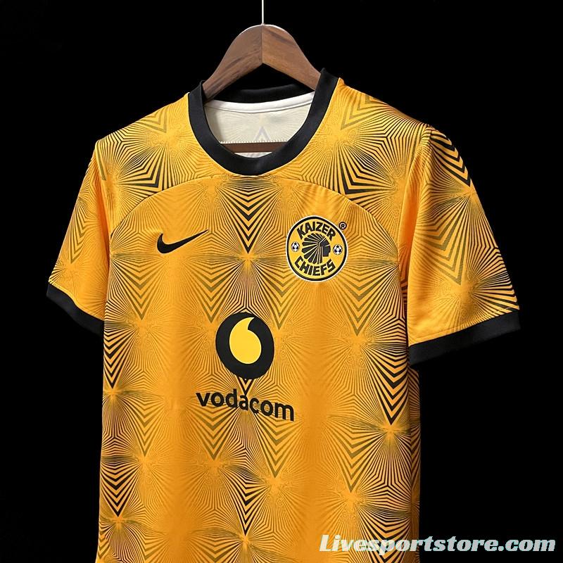 22/23 Kaizer Chiefs Home Soccer Jersey