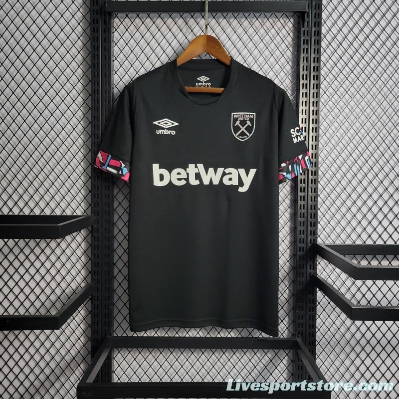 22/23 West Ham Away Soccer Jersey