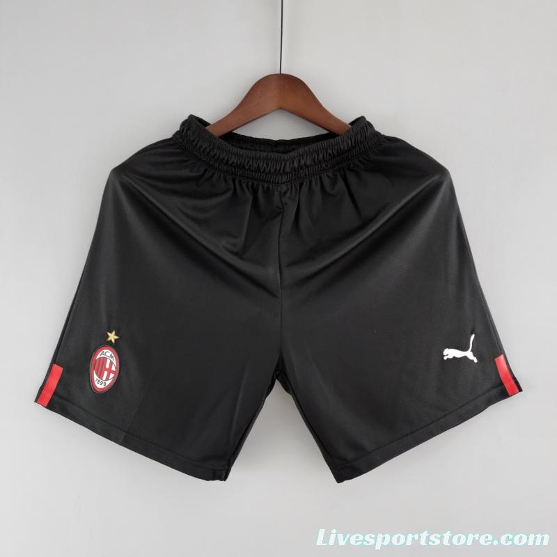 22/23 AC Milan Shorts Black