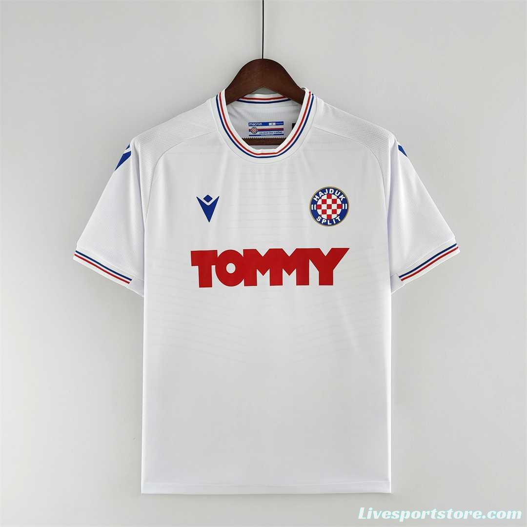 22-23 Hajduk Split Home Soccer Jersey