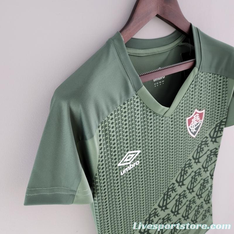 2022 Woman Fluminense Green Jersey