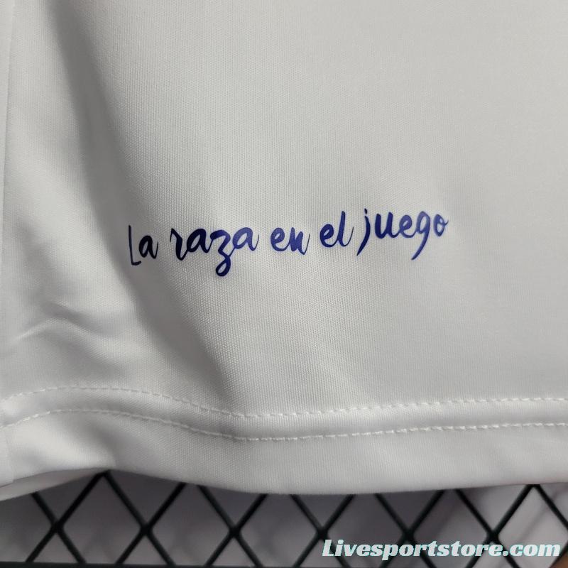 22/23 Real Zaragoza Home Soccer Jersey