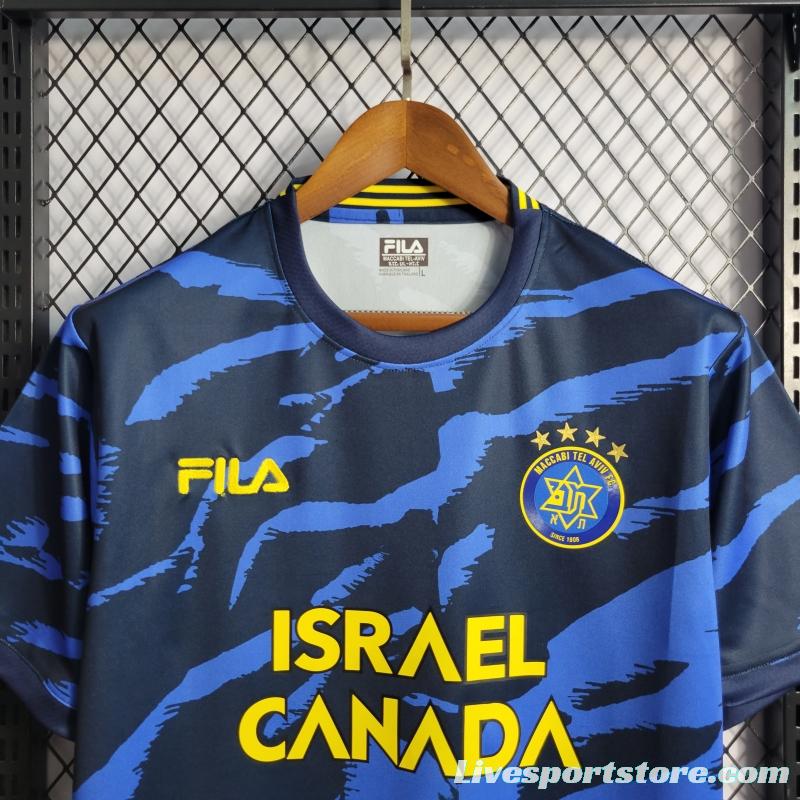 22/23 Maccabi Tel Aviv Away Soccer Jersey