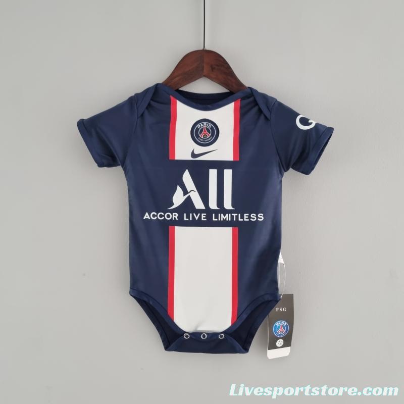 22/23 PSG Home Baby Home KM#0032 9-12 Soccer Jersey