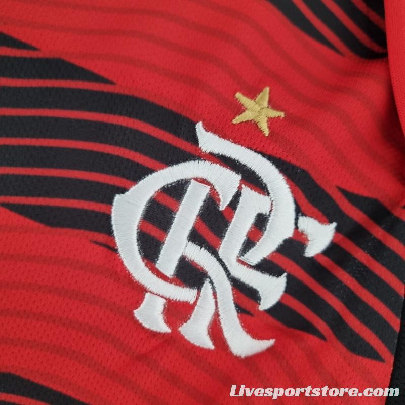 22/23 Flamengo Home Baby KM#0025 9-12 Soccer Jersey