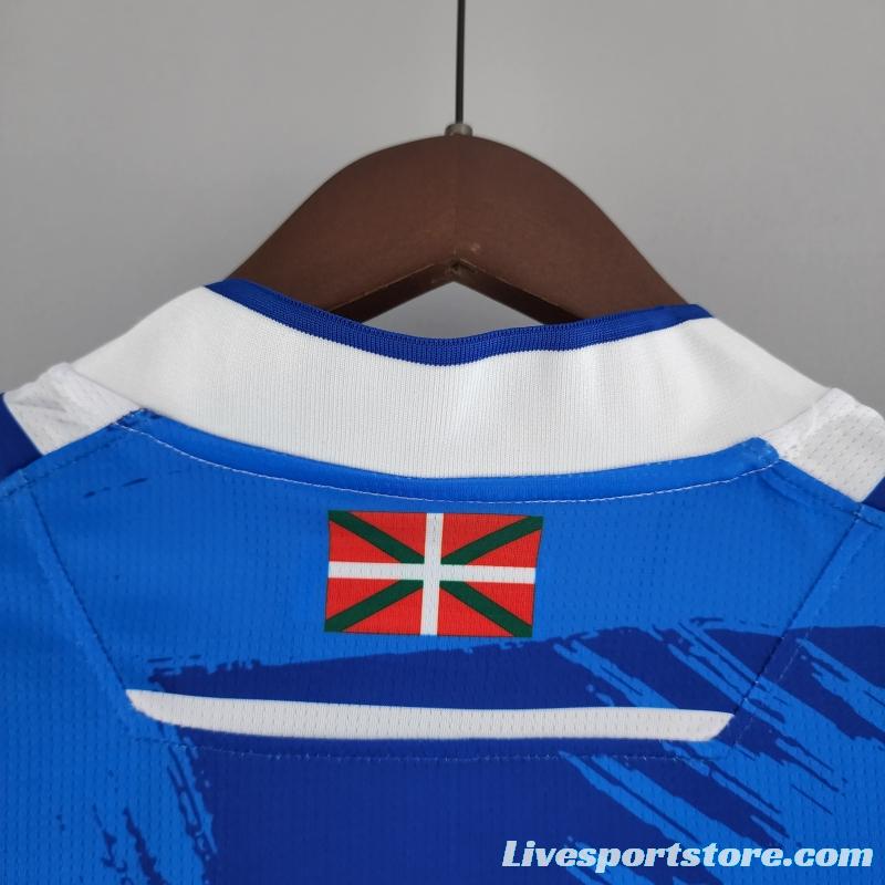 22/23 Real Sociedad Home Soccer Jersey