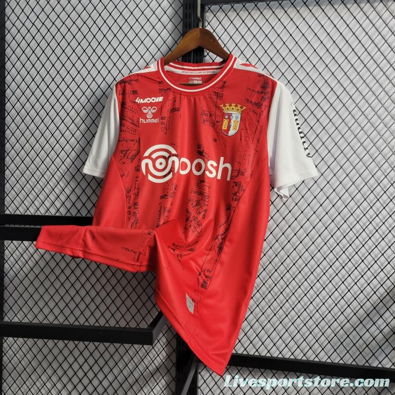 22/23 Braga Home Soccer Jersey