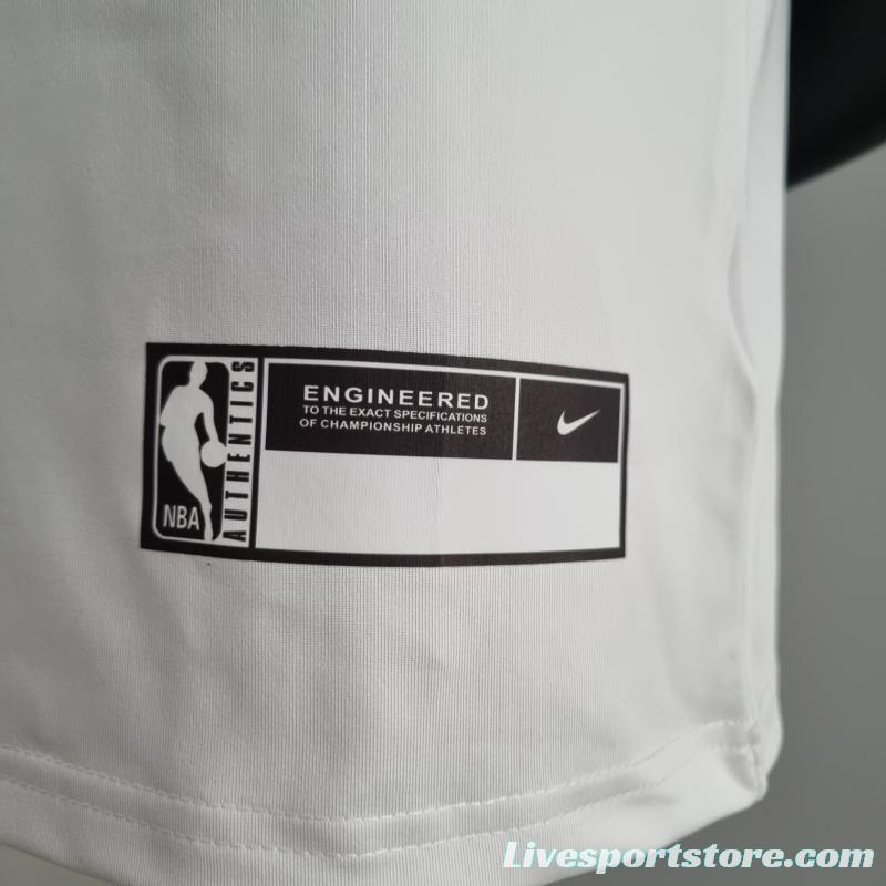 2022 Nike White Vest Shirts "We Can Not Walk Alone" #K000188