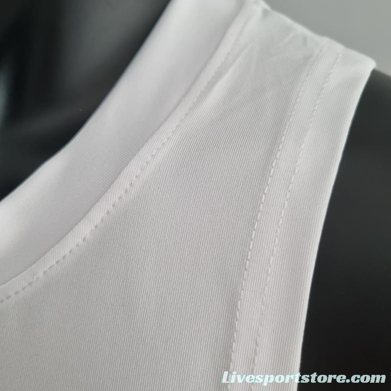 2022 NBA Mamba White Vest Shirt #K000185