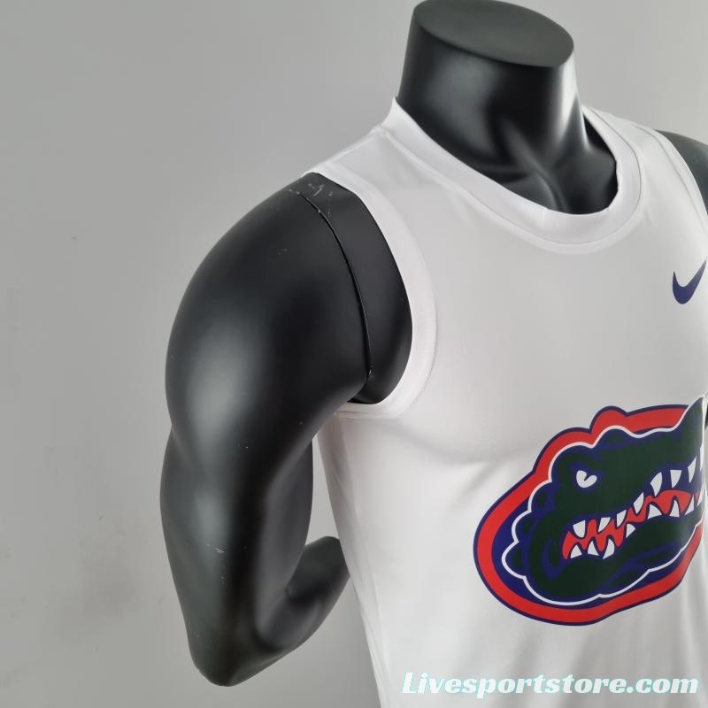 2022 Nike White Vest Shirts "Crocodile"#K000189