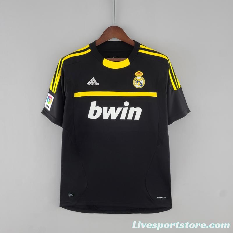 Vintage Real Madrid 11/12 Goalkeeper Black Jersey