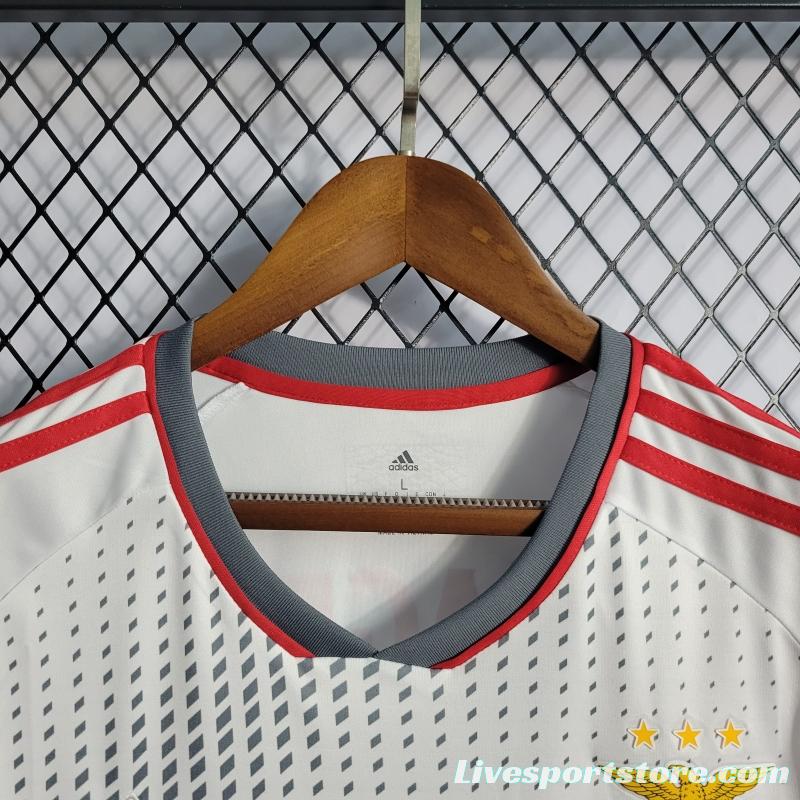 22/23 Benfica Third White Soccer Jersey