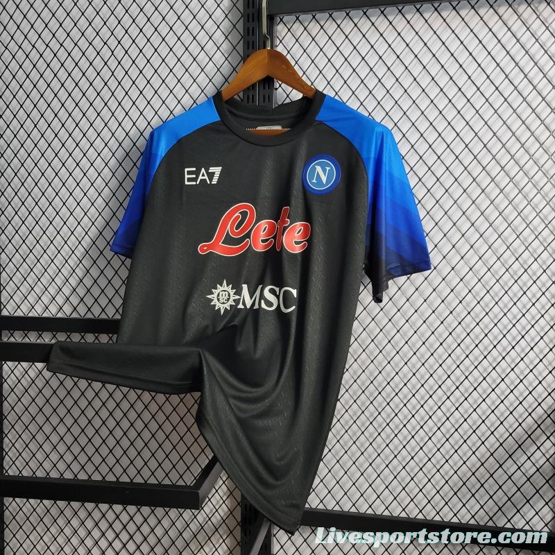 22/23 Napoli Black Training Jersey